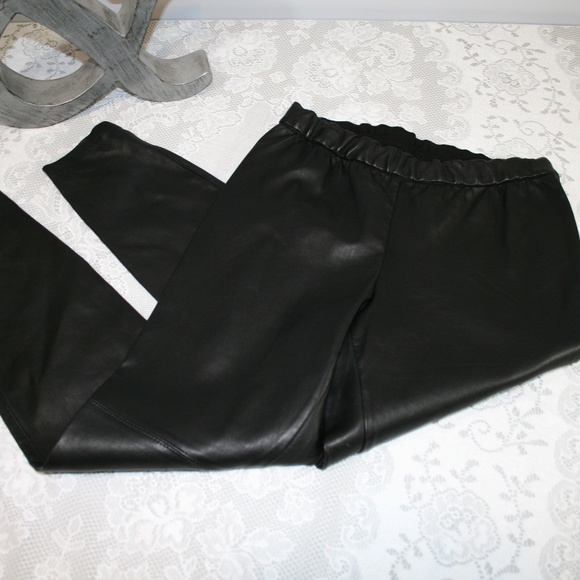 H by Halston Pants - 🌟H by Halston  Stretch Leather Leggings💕